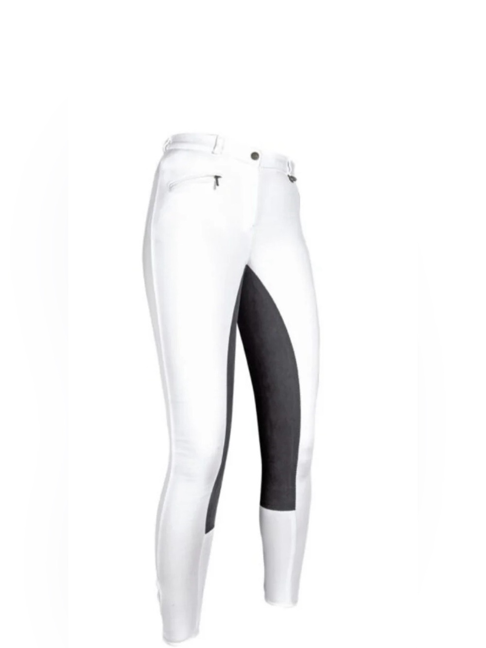 Full-Seat Riding Jeans with Black Contrast HKM BASIC BELMTEX GRIP BREECHES